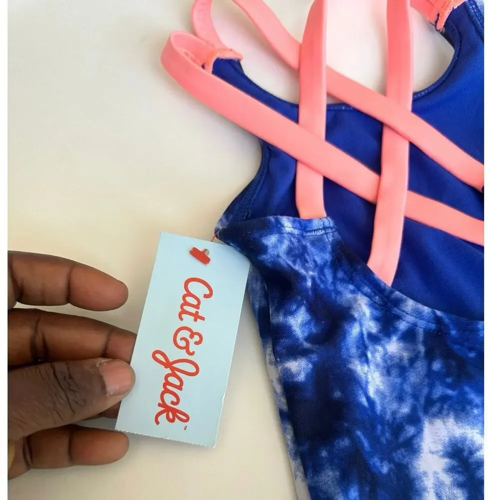 Cat &‎ Jack Swim Toddler Girls Swimsuit 18 Months